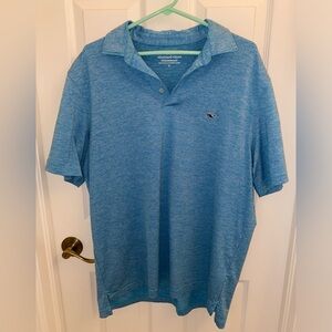VINEYARD VINES Men’s performance polo in blue size L